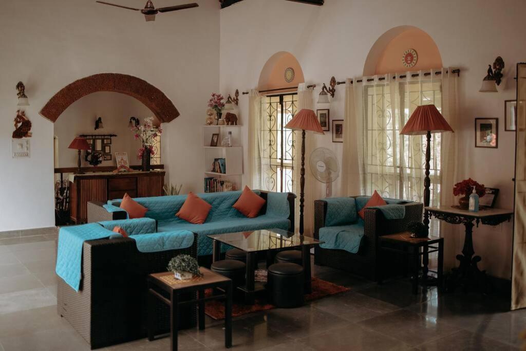 Pavoa Estate Farmhouse Villa مادغاون المظهر الخارجي الصورة